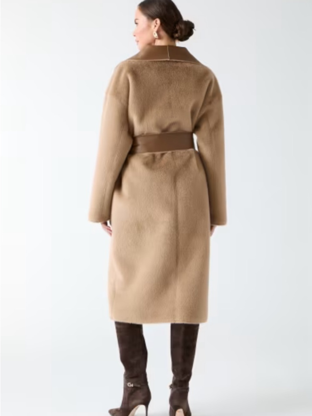 Marciano by Guess Ines Reversible Faux-Leather Coat - Picture 6 of 12
